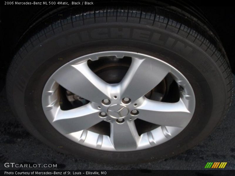 Black / Black 2006 Mercedes-Benz ML 500 4Matic