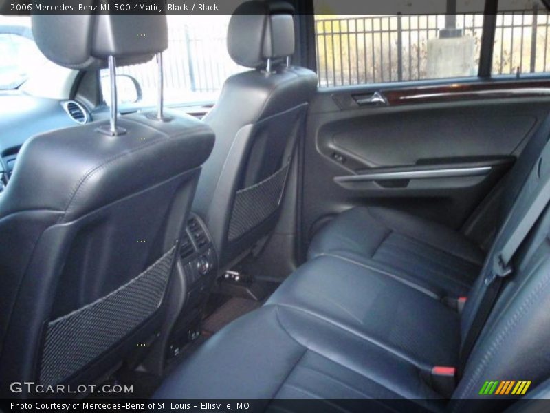 Black / Black 2006 Mercedes-Benz ML 500 4Matic