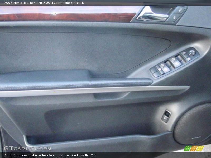 Black / Black 2006 Mercedes-Benz ML 500 4Matic