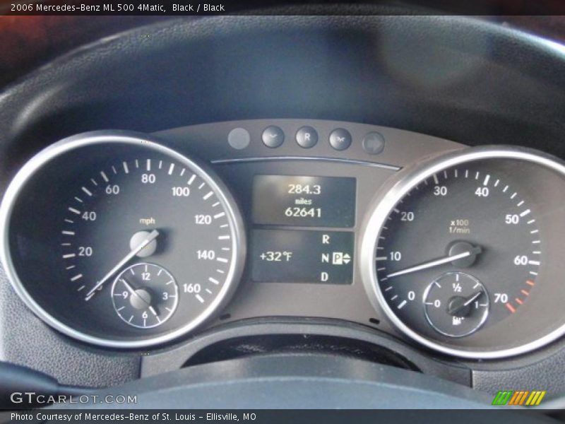 Black / Black 2006 Mercedes-Benz ML 500 4Matic