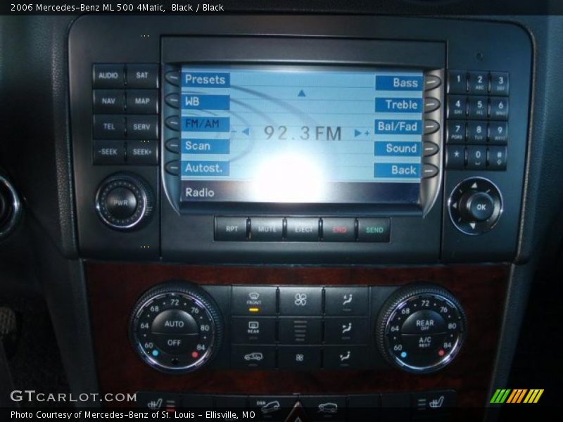 Black / Black 2006 Mercedes-Benz ML 500 4Matic