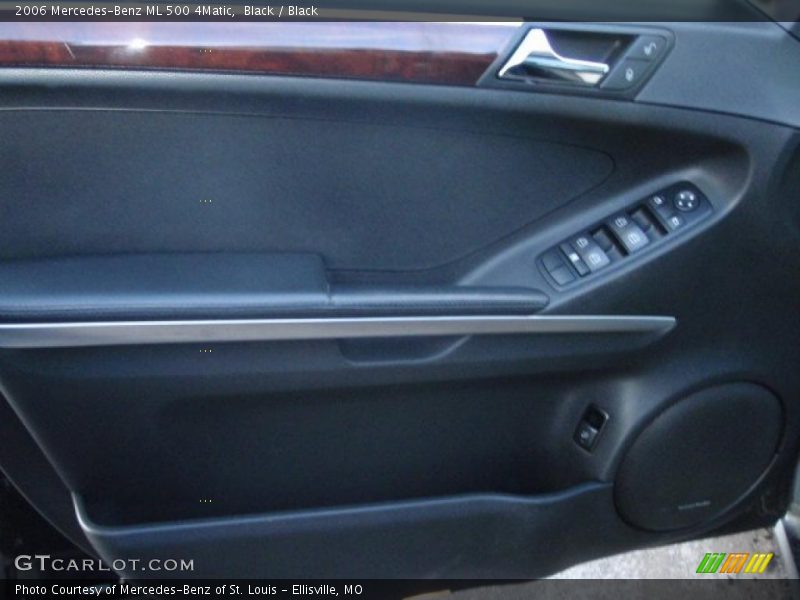 Black / Black 2006 Mercedes-Benz ML 500 4Matic
