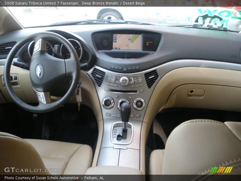 Dashboard of 2008 Tribeca Limited 7 Passenger