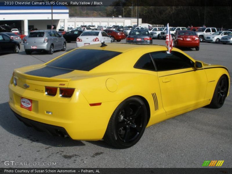 Rally Yellow / Black 2010 Chevrolet Camaro SS/RS Coupe
