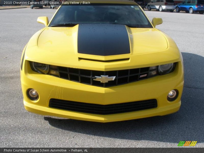 Rally Yellow / Black 2010 Chevrolet Camaro SS/RS Coupe