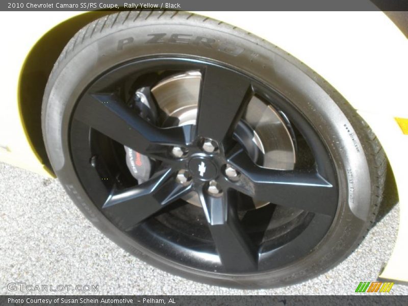 Rally Yellow / Black 2010 Chevrolet Camaro SS/RS Coupe