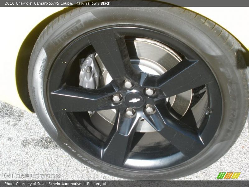 Rally Yellow / Black 2010 Chevrolet Camaro SS/RS Coupe