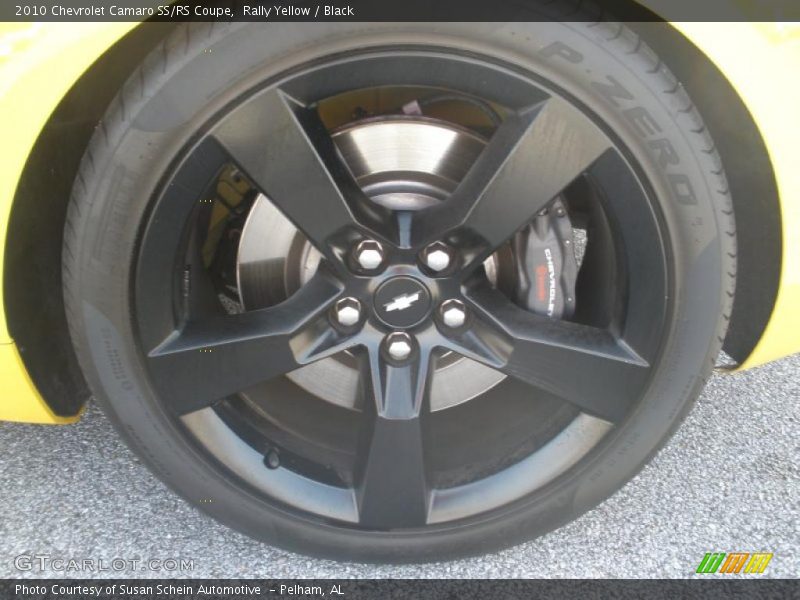 Rally Yellow / Black 2010 Chevrolet Camaro SS/RS Coupe