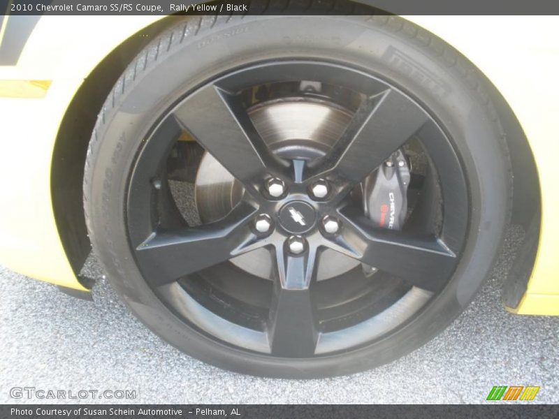 Rally Yellow / Black 2010 Chevrolet Camaro SS/RS Coupe