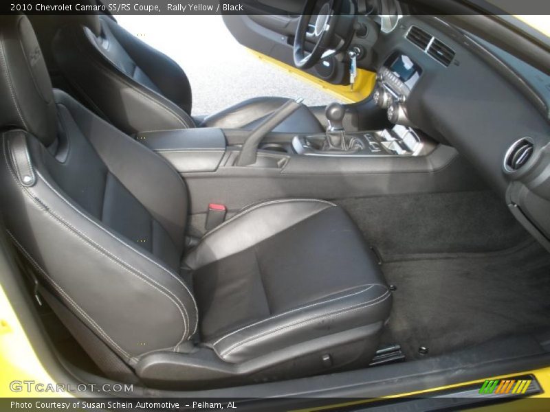 Rally Yellow / Black 2010 Chevrolet Camaro SS/RS Coupe