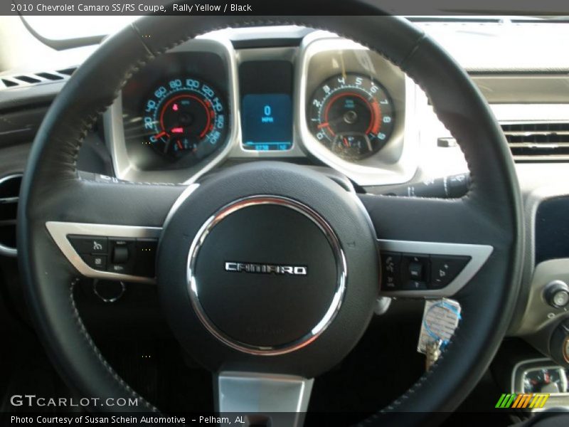 Rally Yellow / Black 2010 Chevrolet Camaro SS/RS Coupe