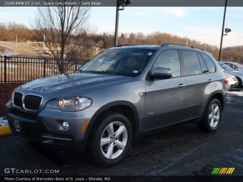 Space Grey Metallic / Sand Beige 2008 BMW X5 3.0si
