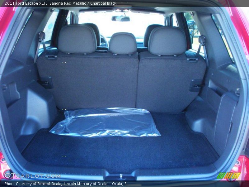 Sangria Red Metallic / Charcoal Black 2011 Ford Escape XLT