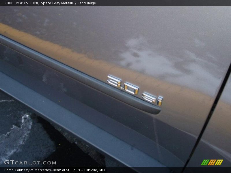 Space Grey Metallic / Sand Beige 2008 BMW X5 3.0si