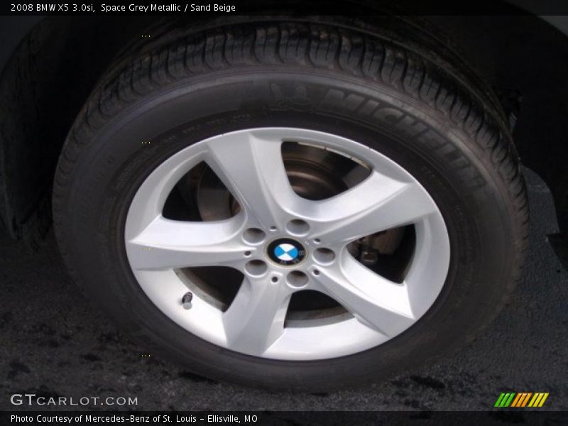 Space Grey Metallic / Sand Beige 2008 BMW X5 3.0si