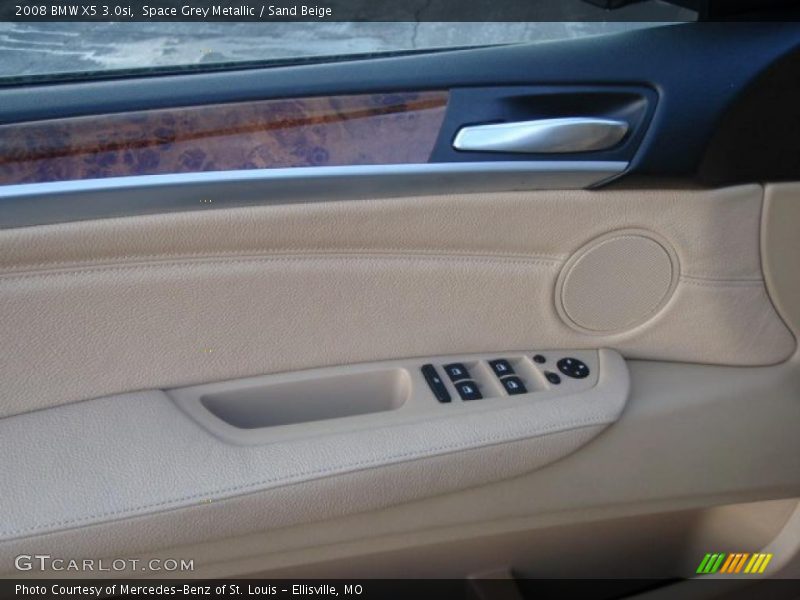 Space Grey Metallic / Sand Beige 2008 BMW X5 3.0si