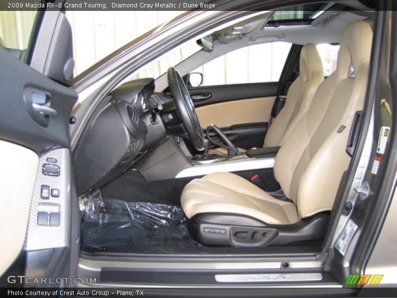  2009 RX-8 Grand Touring Dune Beige Interior