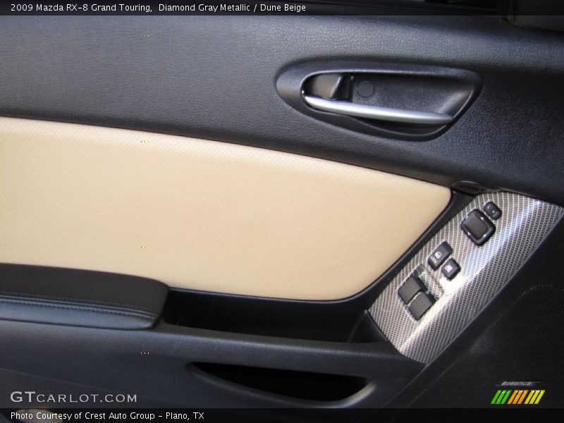 Diamond Gray Metallic / Dune Beige 2009 Mazda RX-8 Grand Touring