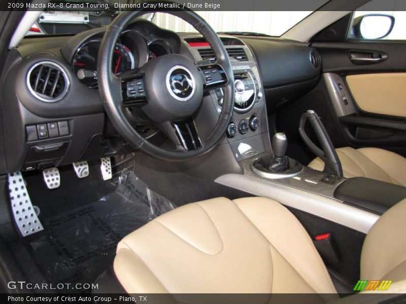 Dune Beige Interior - 2009 RX-8 Grand Touring 