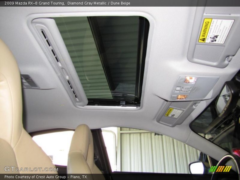 Sunroof of 2009 RX-8 Grand Touring