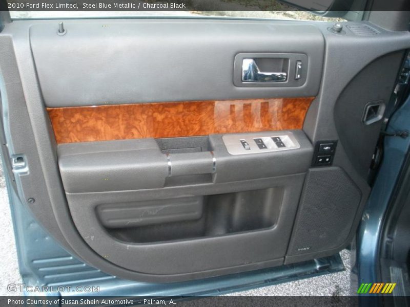 Steel Blue Metallic / Charcoal Black 2010 Ford Flex Limited