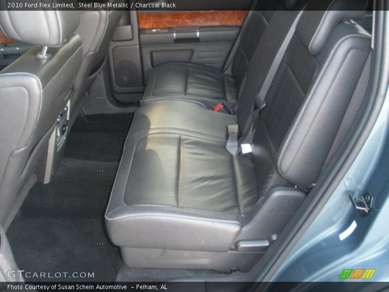 Steel Blue Metallic / Charcoal Black 2010 Ford Flex Limited