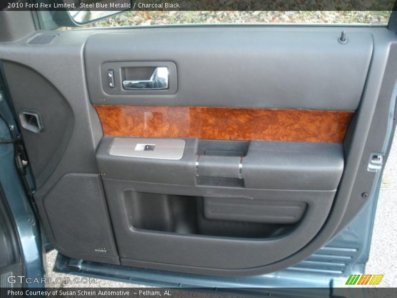Steel Blue Metallic / Charcoal Black 2010 Ford Flex Limited