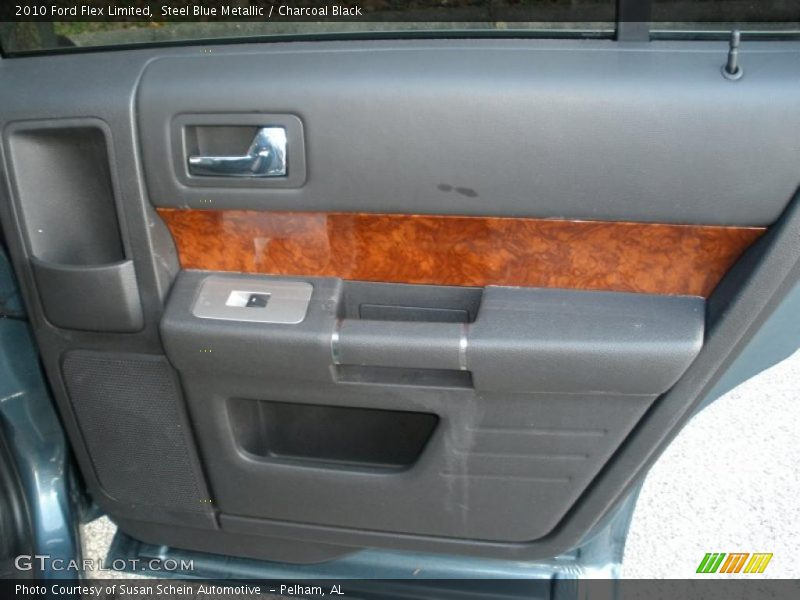 Steel Blue Metallic / Charcoal Black 2010 Ford Flex Limited