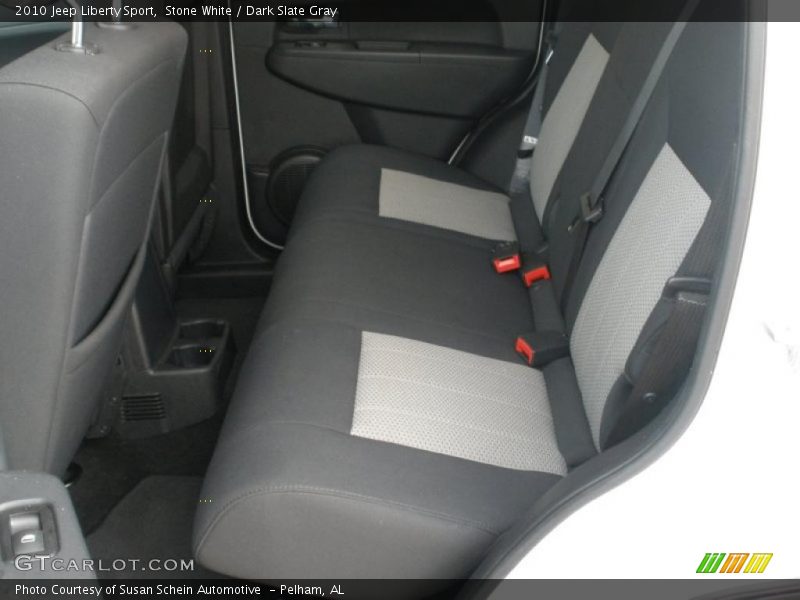 Stone White / Dark Slate Gray 2010 Jeep Liberty Sport