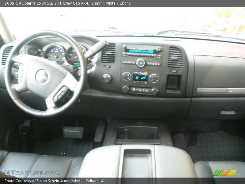 Summit White / Ebony 2009 GMC Sierra 1500 SLE Z71 Crew Cab 4x4