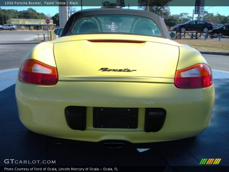 Pastel Yellow / Black 1999 Porsche Boxster