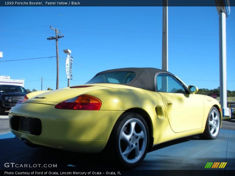 Pastel Yellow / Black 1999 Porsche Boxster