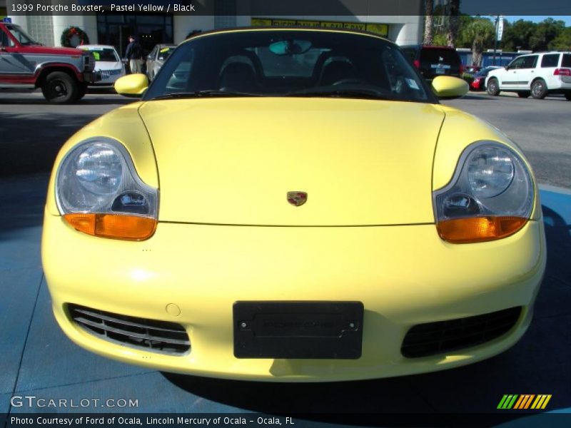 Pastel Yellow / Black 1999 Porsche Boxster