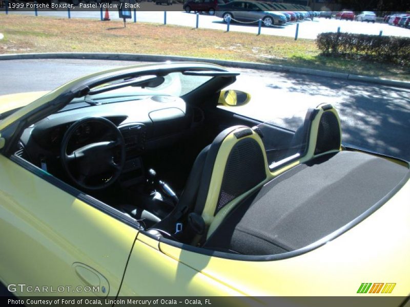 Pastel Yellow / Black 1999 Porsche Boxster