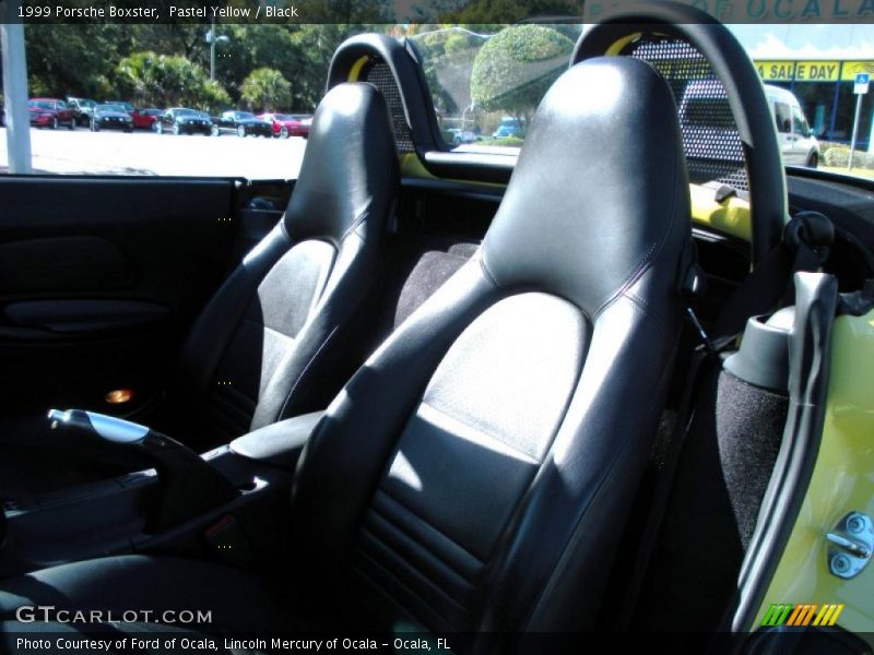 Pastel Yellow / Black 1999 Porsche Boxster
