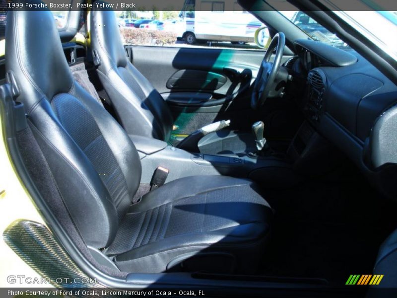 Pastel Yellow / Black 1999 Porsche Boxster