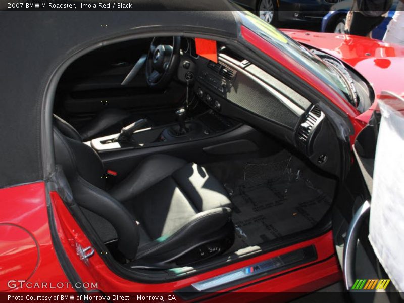 Imola Red / Black 2007 BMW M Roadster