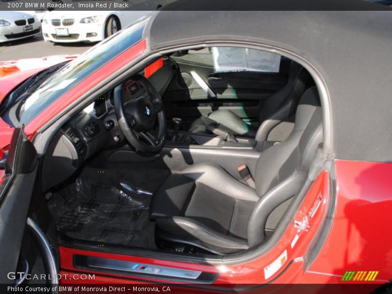Imola Red / Black 2007 BMW M Roadster