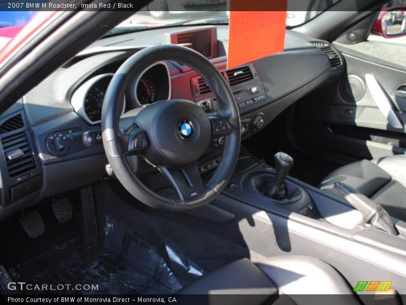 Black Interior - 2007 M Roadster 