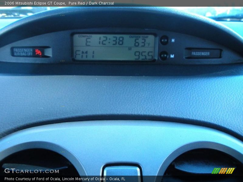 Pure Red / Dark Charcoal 2006 Mitsubishi Eclipse GT Coupe