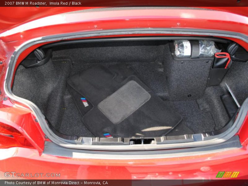  2007 M Roadster Trunk
