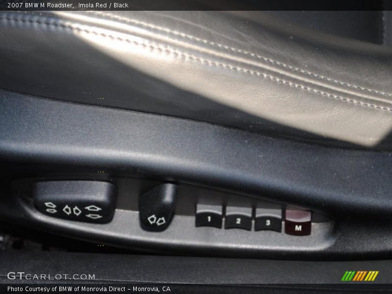 Imola Red / Black 2007 BMW M Roadster