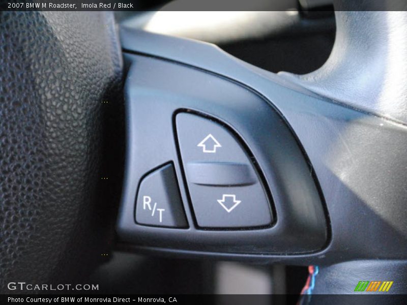 Imola Red / Black 2007 BMW M Roadster