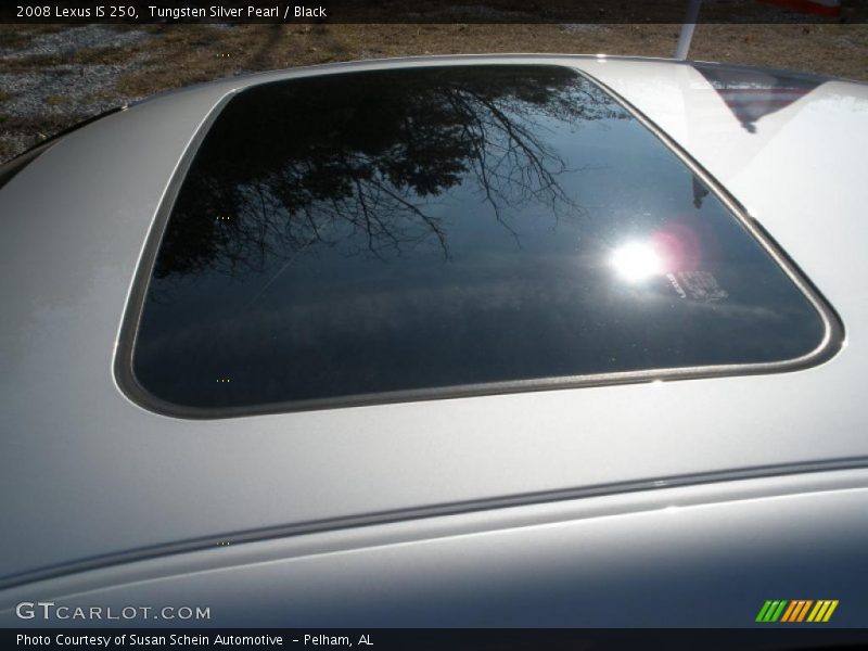 Tungsten Silver Pearl / Black 2008 Lexus IS 250