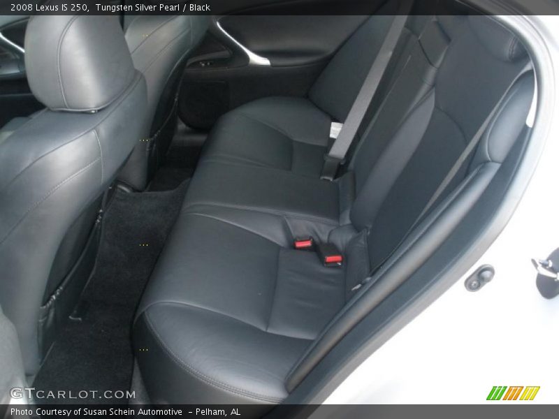 Tungsten Silver Pearl / Black 2008 Lexus IS 250
