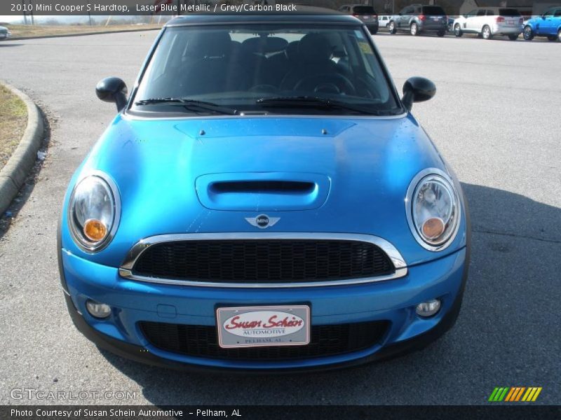 Laser Blue Metallic / Grey/Carbon Black 2010 Mini Cooper S Hardtop