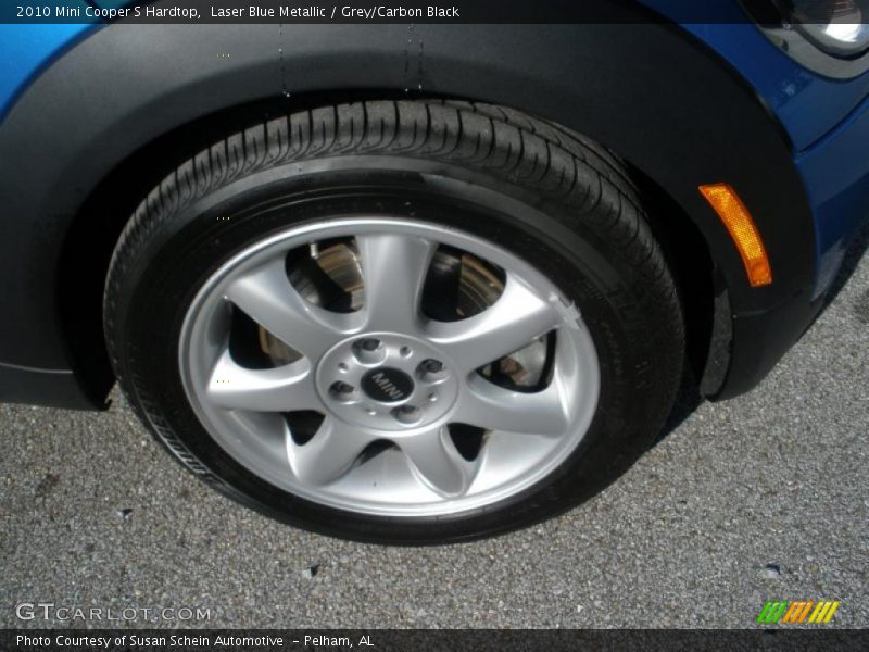 Laser Blue Metallic / Grey/Carbon Black 2010 Mini Cooper S Hardtop