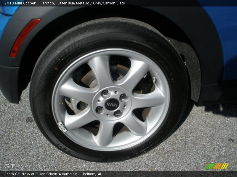 Laser Blue Metallic / Grey/Carbon Black 2010 Mini Cooper S Hardtop