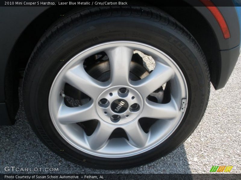 Laser Blue Metallic / Grey/Carbon Black 2010 Mini Cooper S Hardtop