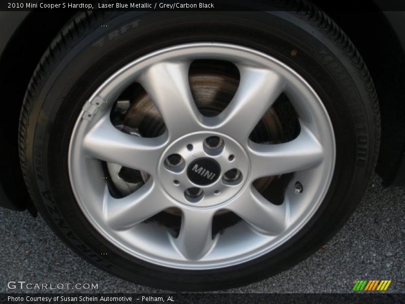 Laser Blue Metallic / Grey/Carbon Black 2010 Mini Cooper S Hardtop
